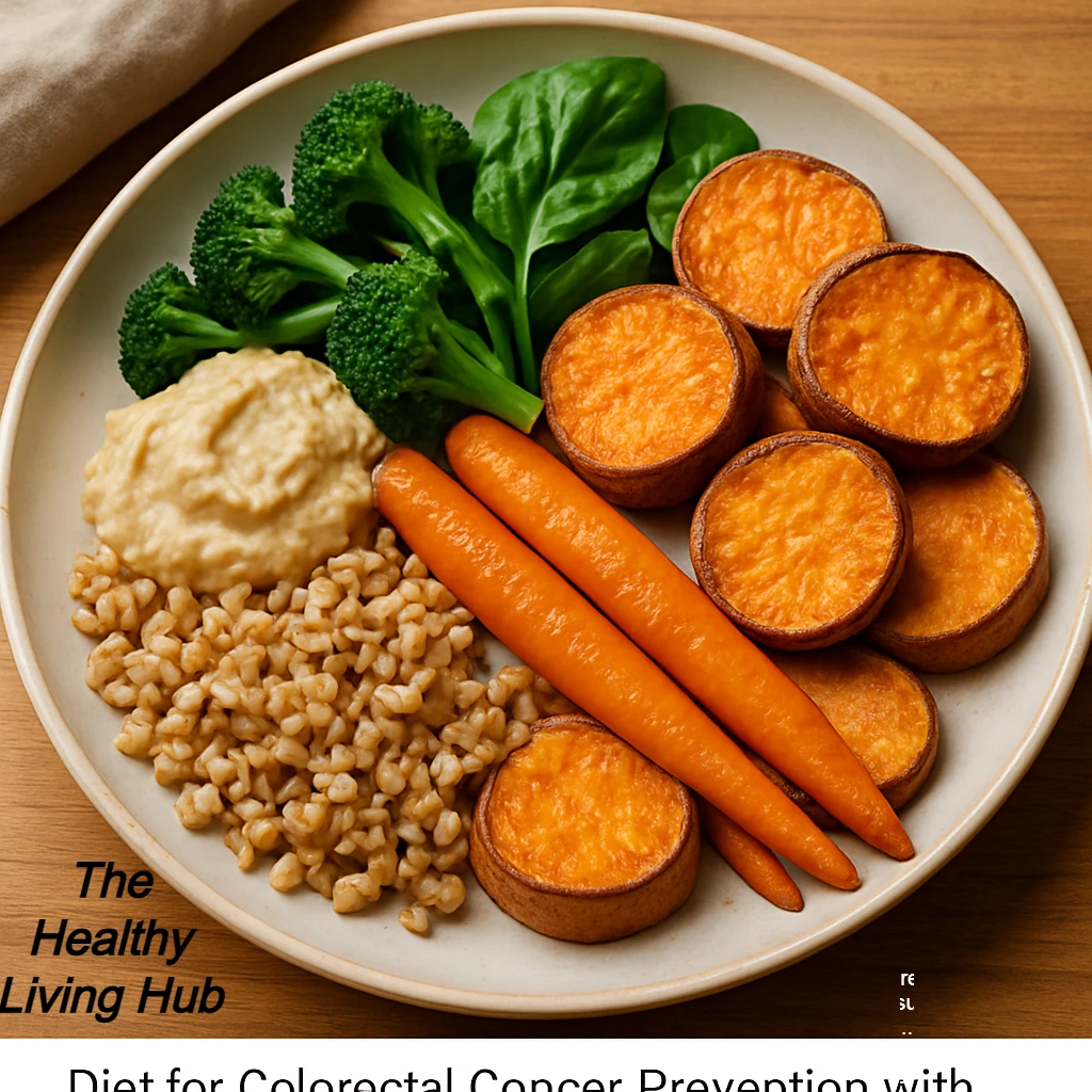 Diet for Colorectal Cancer Prevention with carrots and sweet potatoes